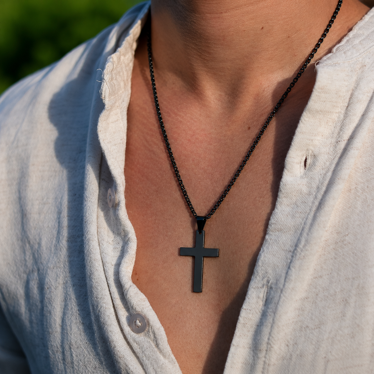 Eternal Cross Necklace